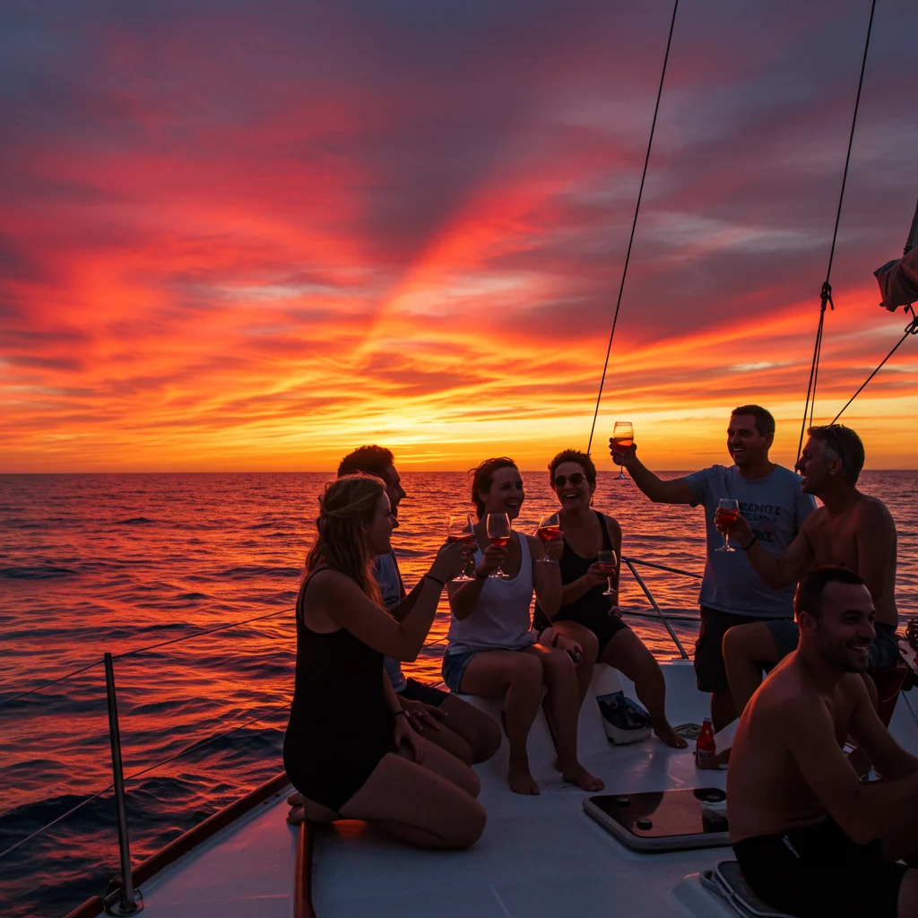 Celebrating Special Occasions on a Sunset Sail