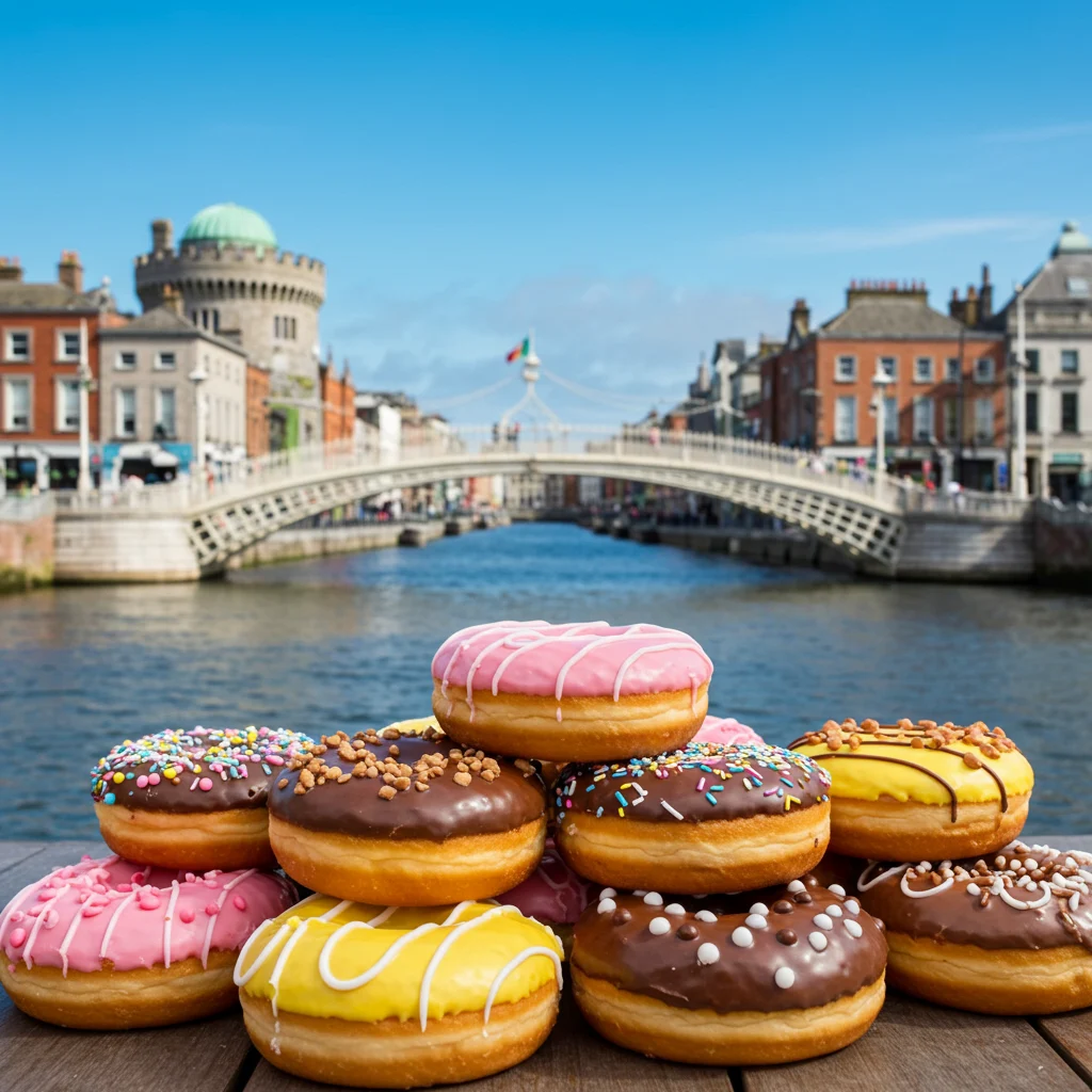 Donuts and Dublin Landmarks: What Can You See?