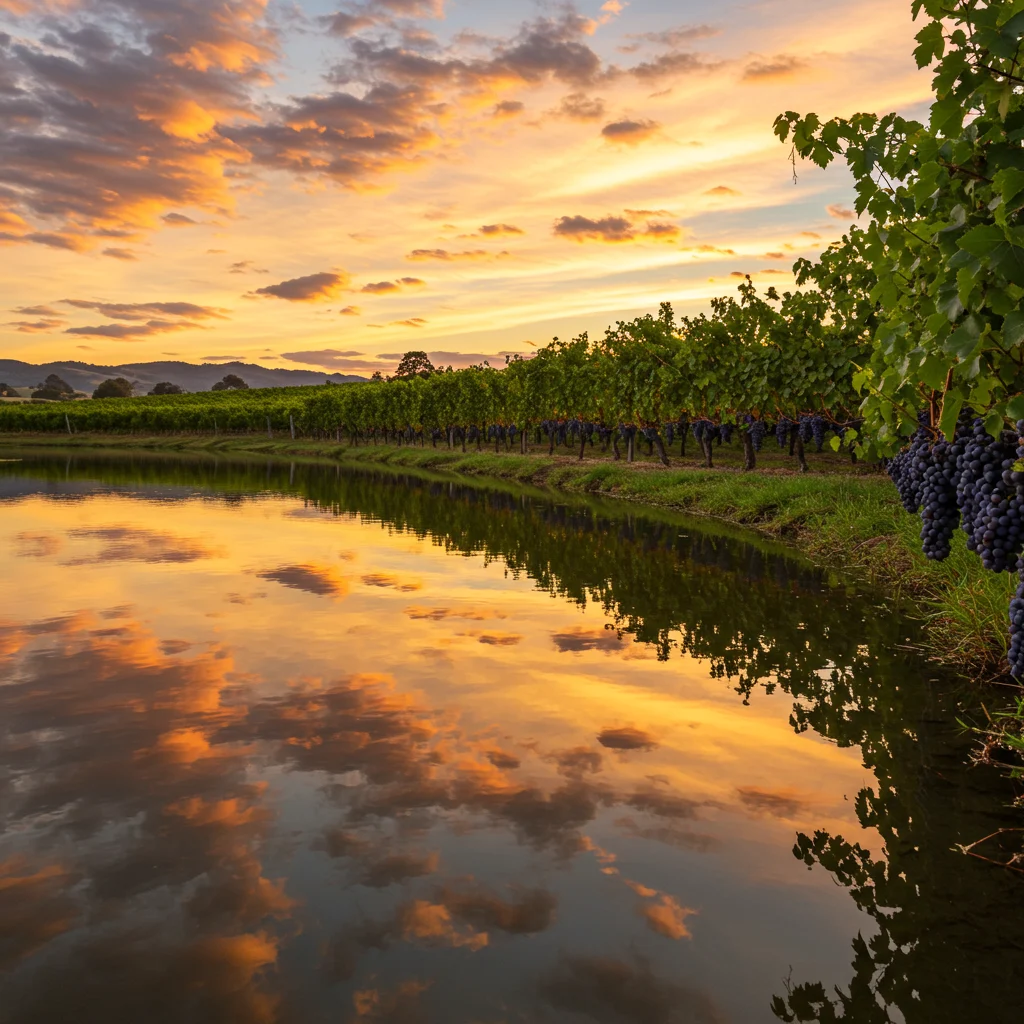 From Lagoon to Vineyard: The Transition