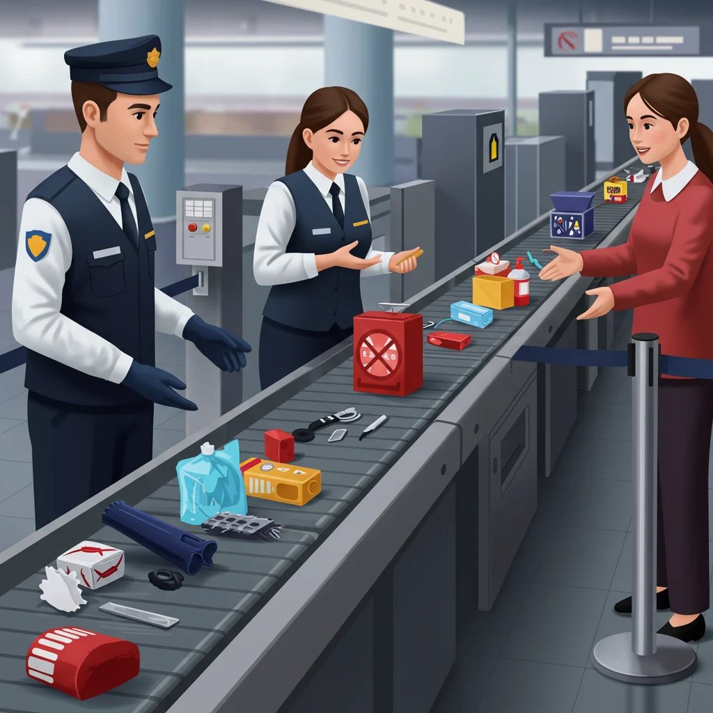 Prohibited Items and Security Rules