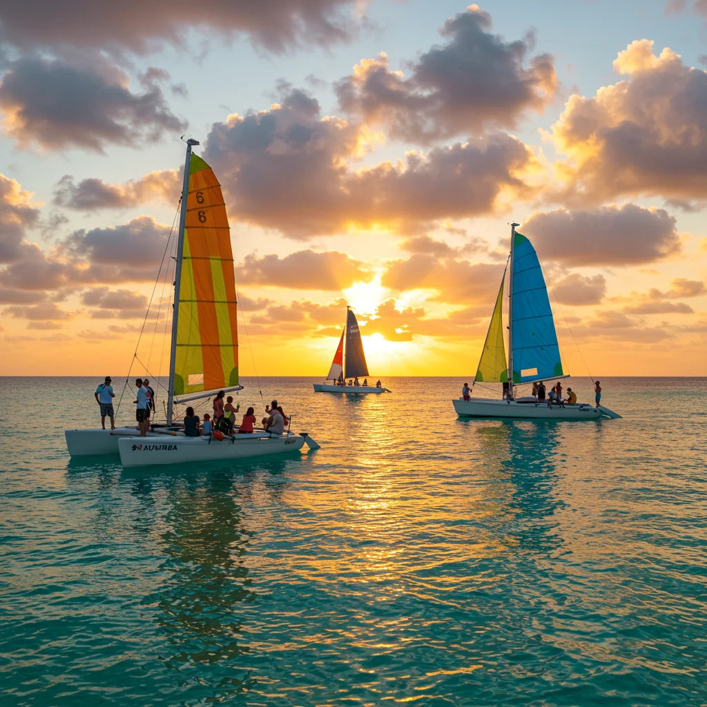 What Are the Most Popular Sunset Sail Operators in Aruba?