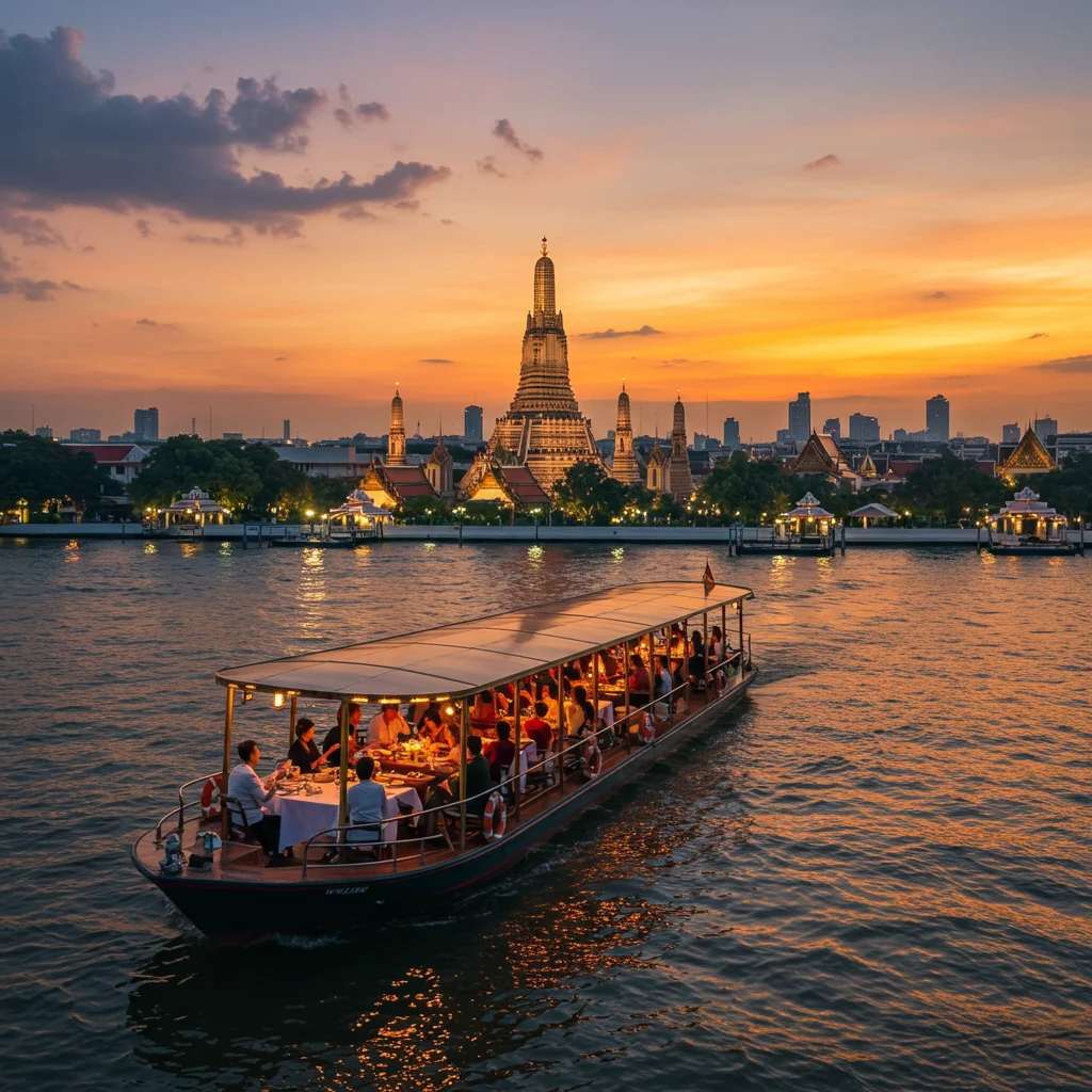 What Awaits on the Chao Phraya River Dinner Cruise from ICONSIAM?