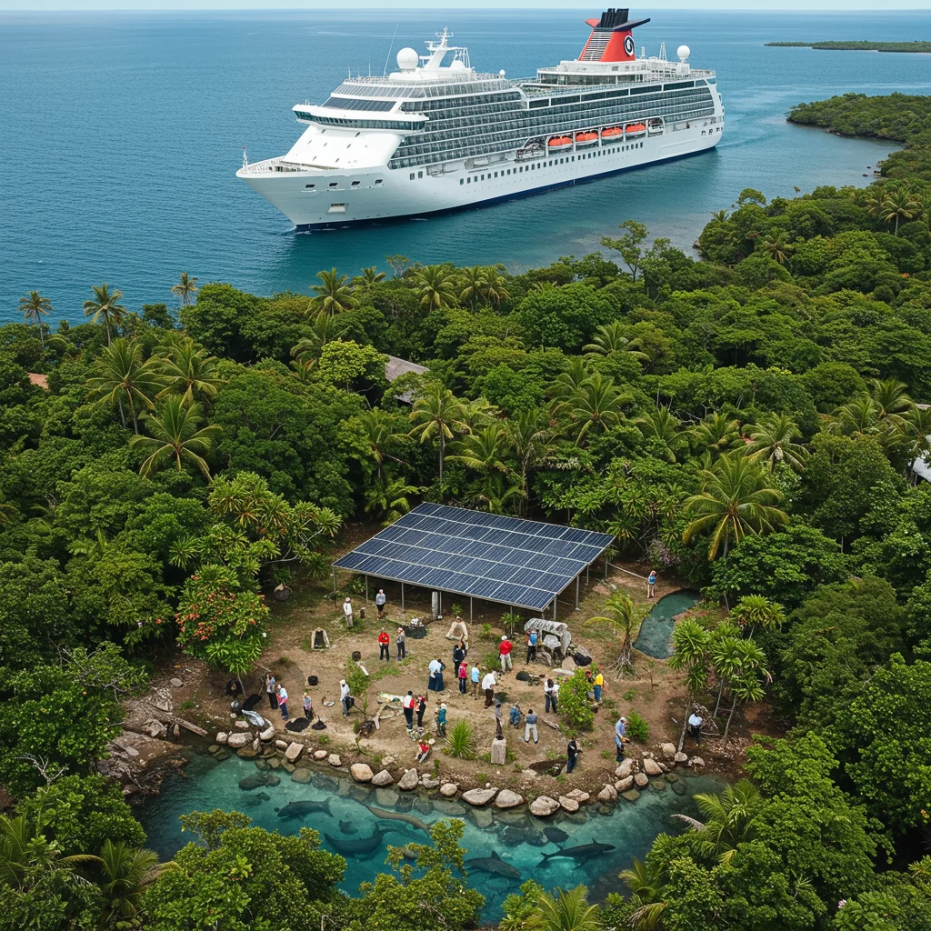 What Is the Cruise Operator Doing for Sustainable Tourism?