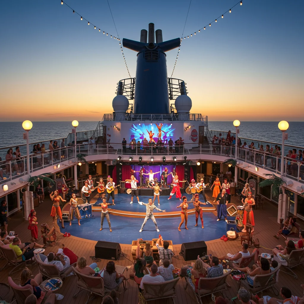 What Kind of Live Entertainment Is Offered on the Cruise?