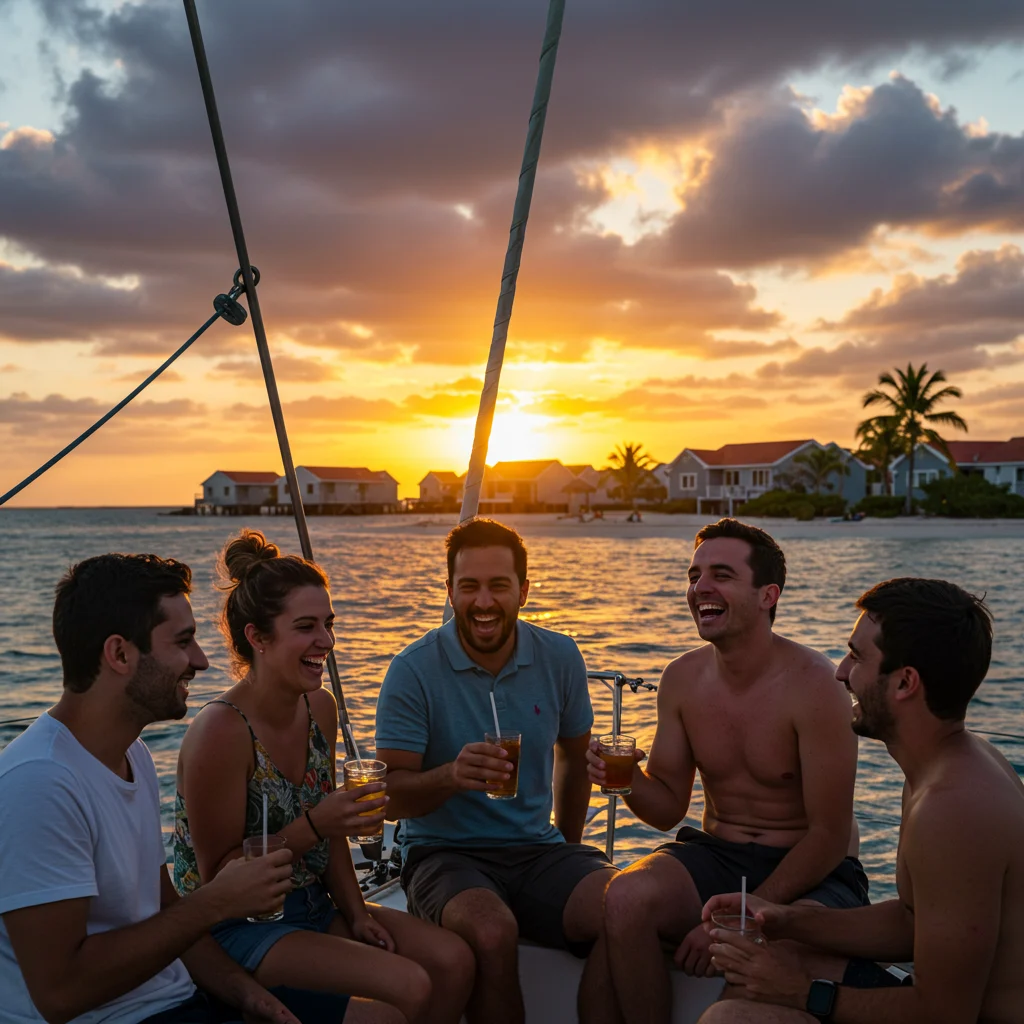 Who Can Join a Sunset Sail in Aruba?