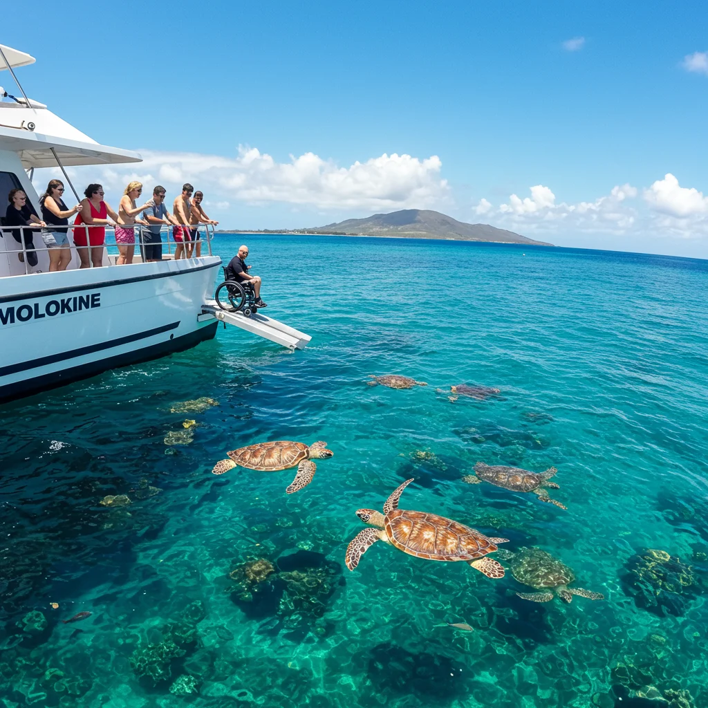 Accessibility: Are Molokini and Turtle Town Tours Wheelchair-Friendly?