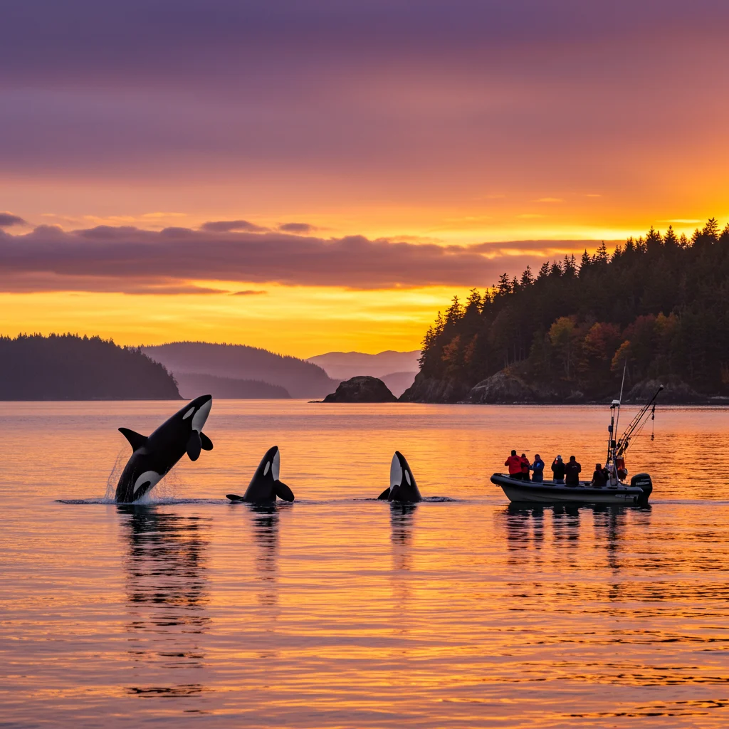 Best Time of Year for Whale Watching from Anacortes