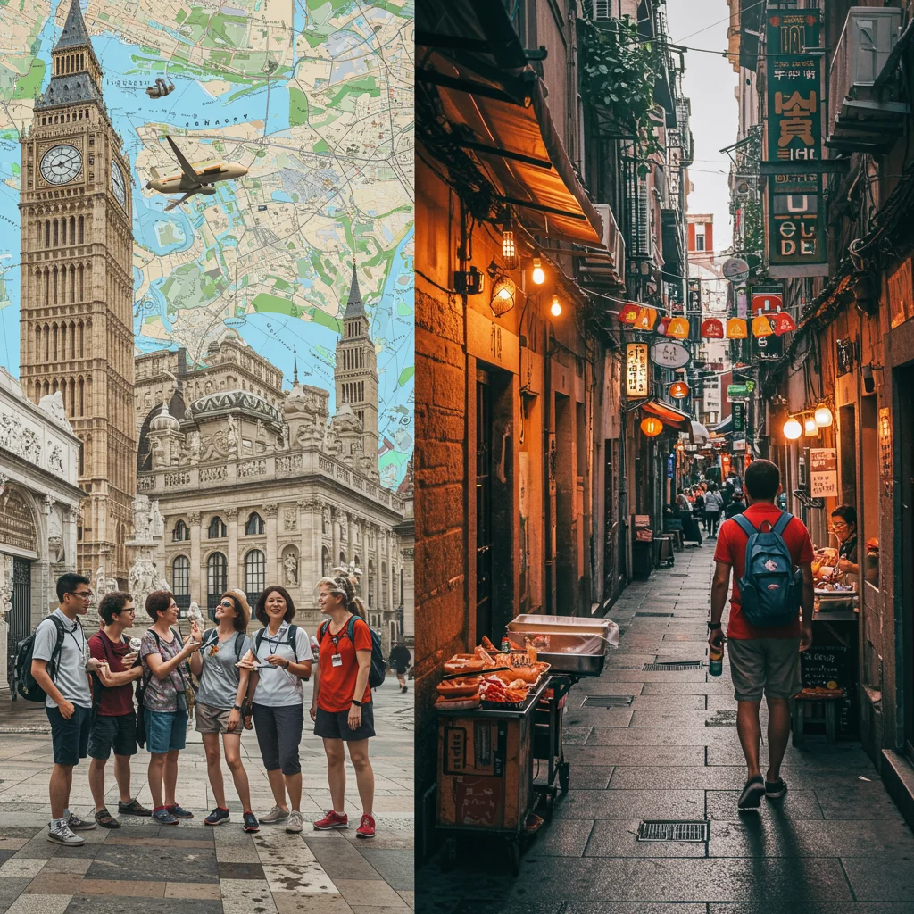 Choosing Between Guided Tours and Independent Travel