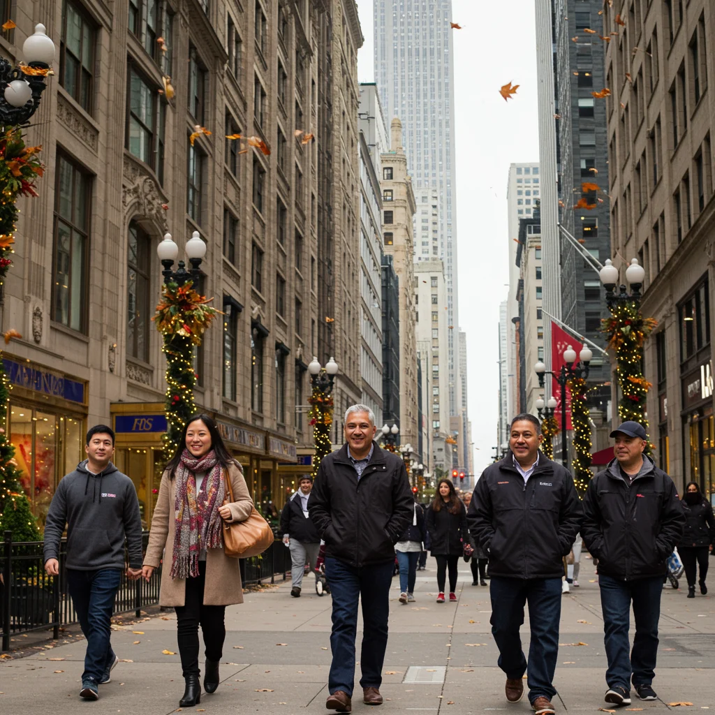 Getting to the Magnificent Mile Departure Point
