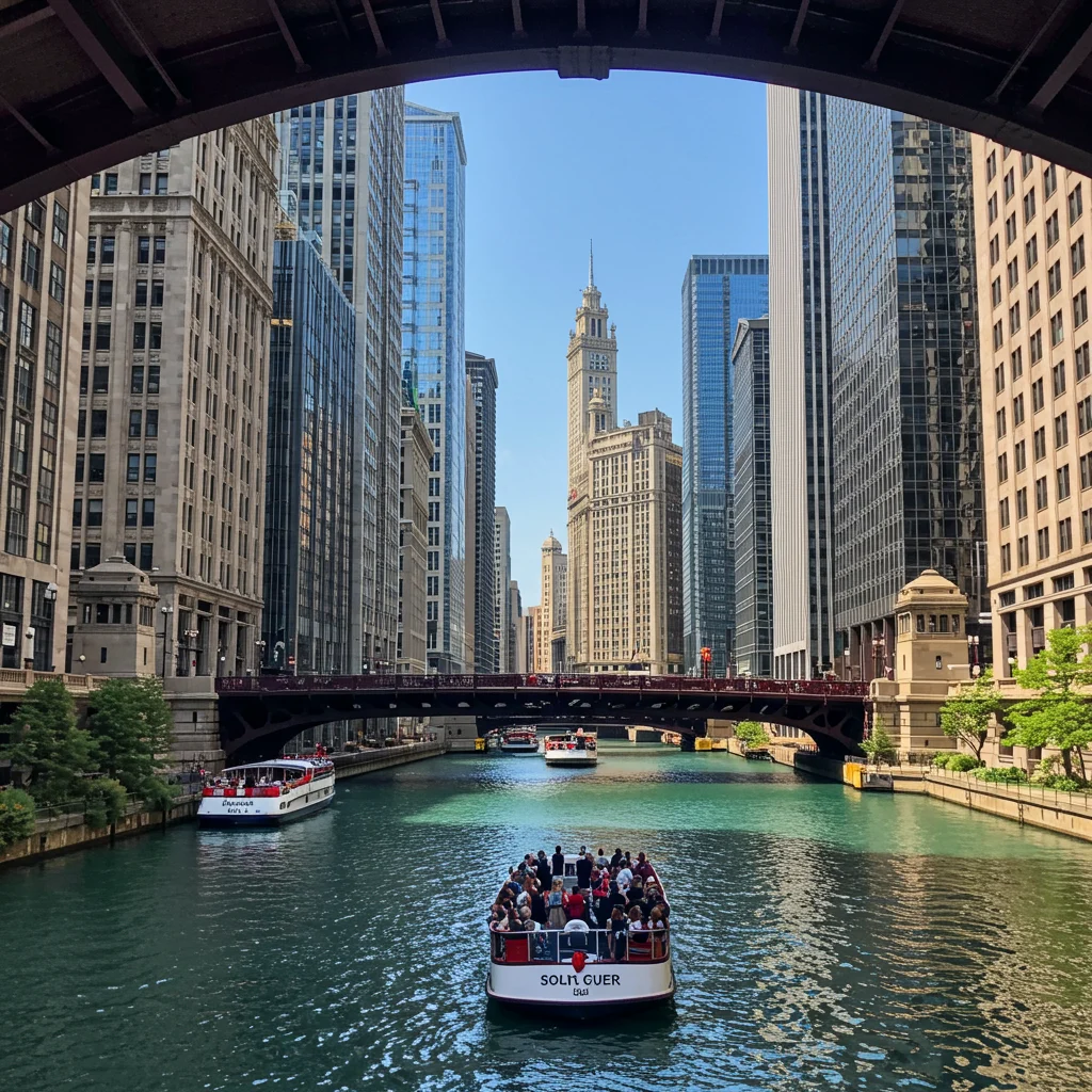 Highlights of the Chicago River Architecture Tour
