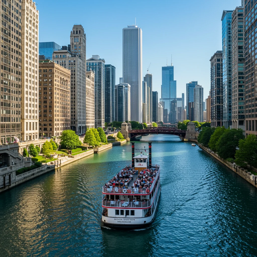 History of Chicago River Architecture Tours