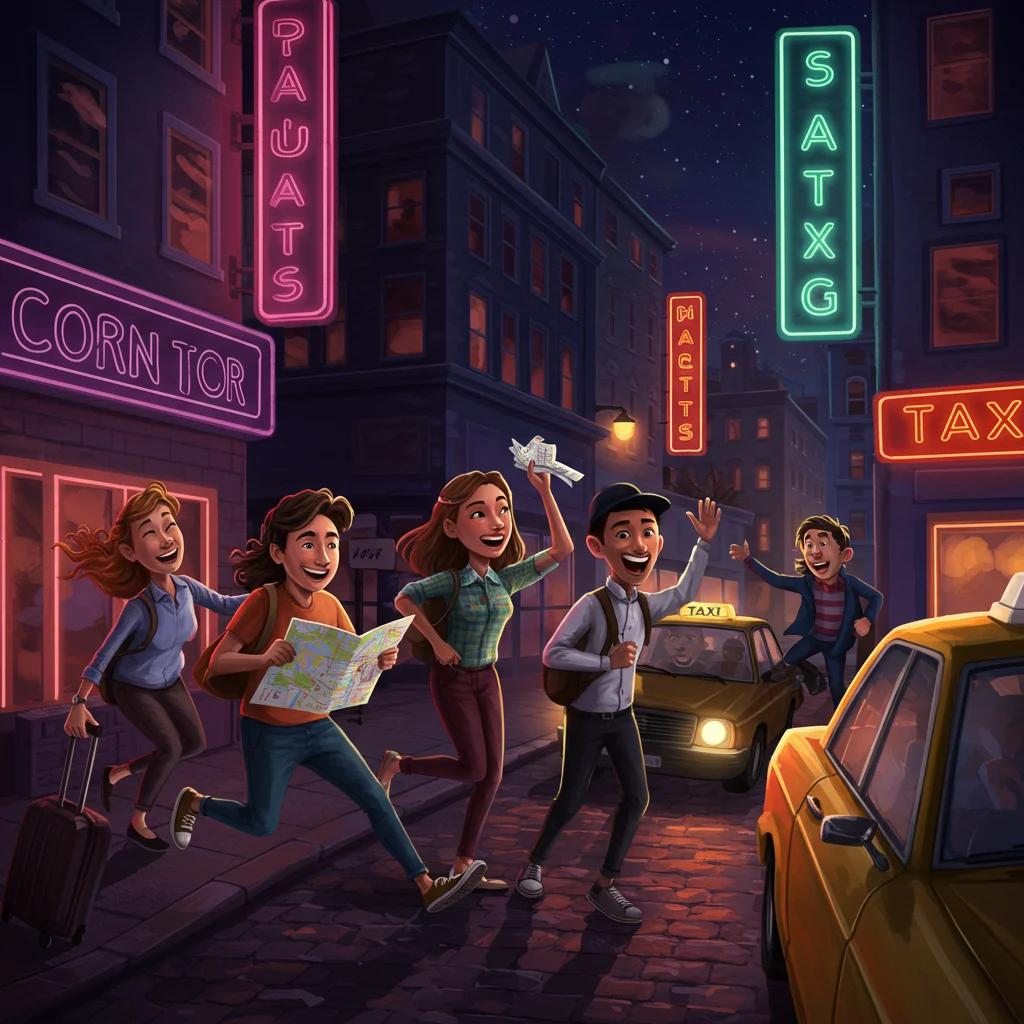 How to Get Home After the Pub Crawl