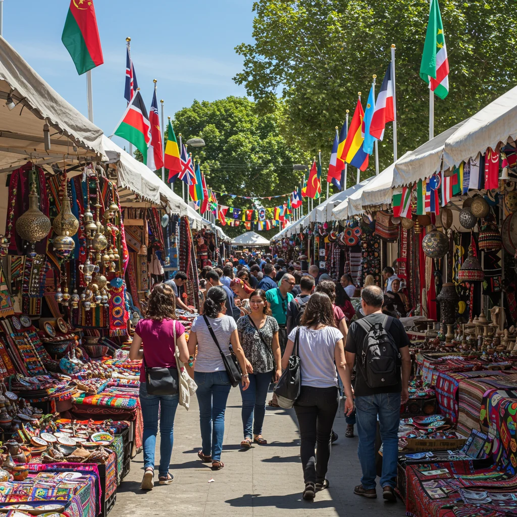 Language and International Crowd