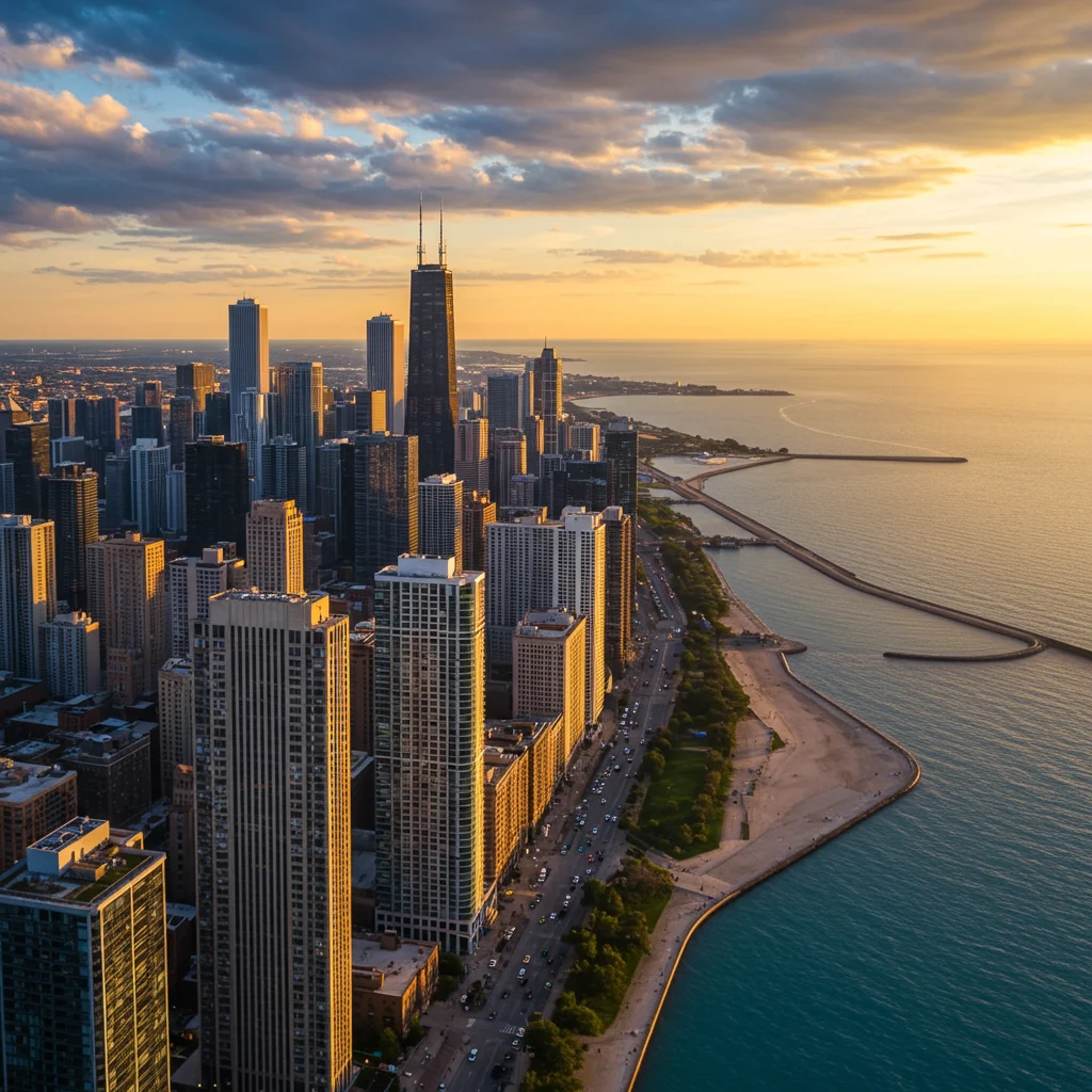 Overview of the Magnificent Mile Departure Point