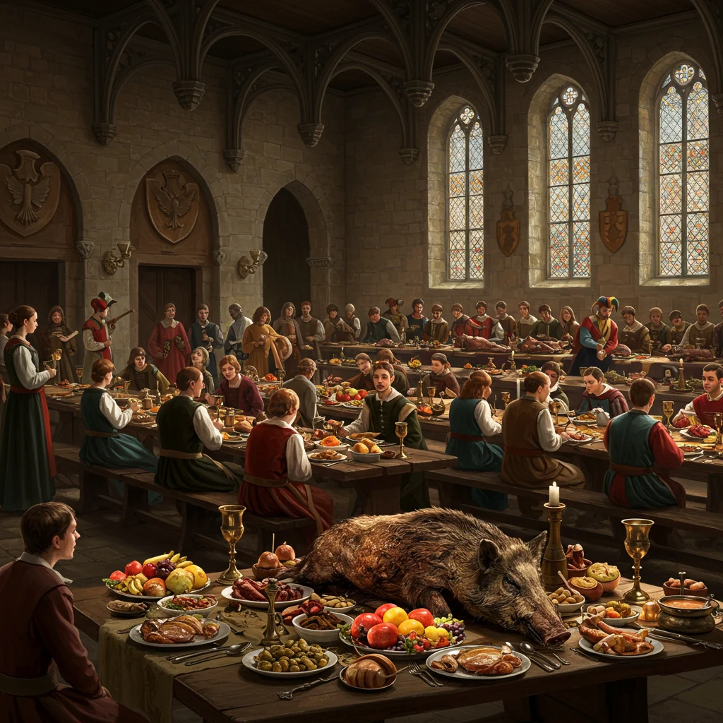 The Medieval Feast: What’s on the Menu?