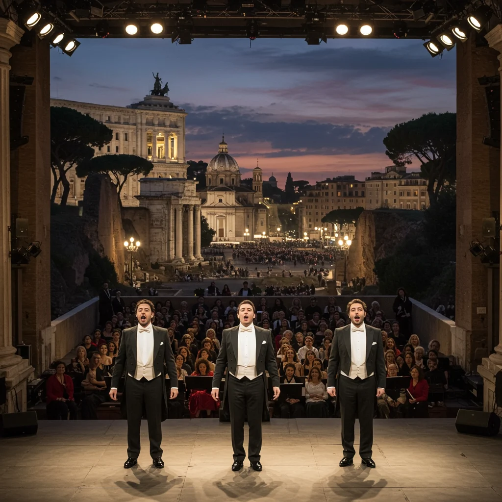 The Three Tenors’ First Concert: A Historic Night