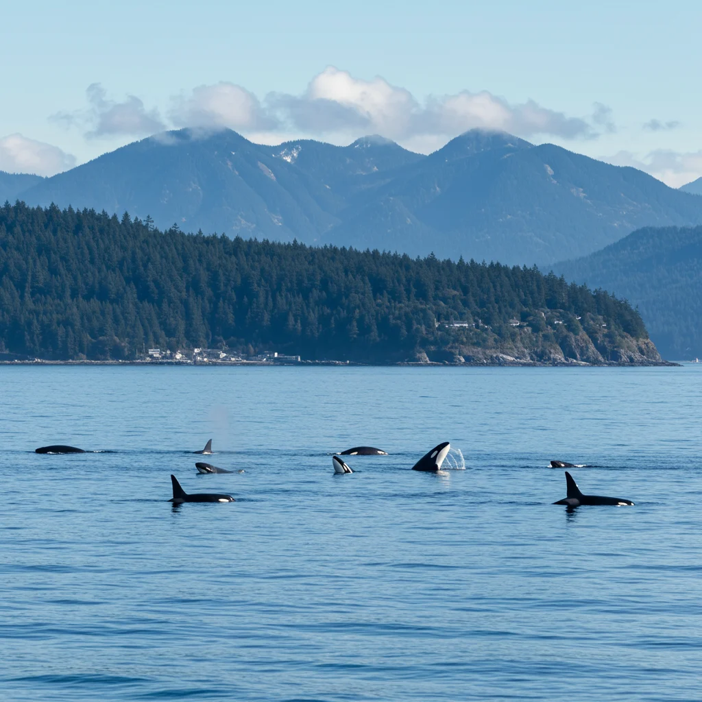 Types of Whales Seen Near Anacortes