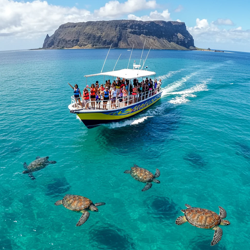 What to Expect on the Boat Ride to Molokini and Turtle Town
