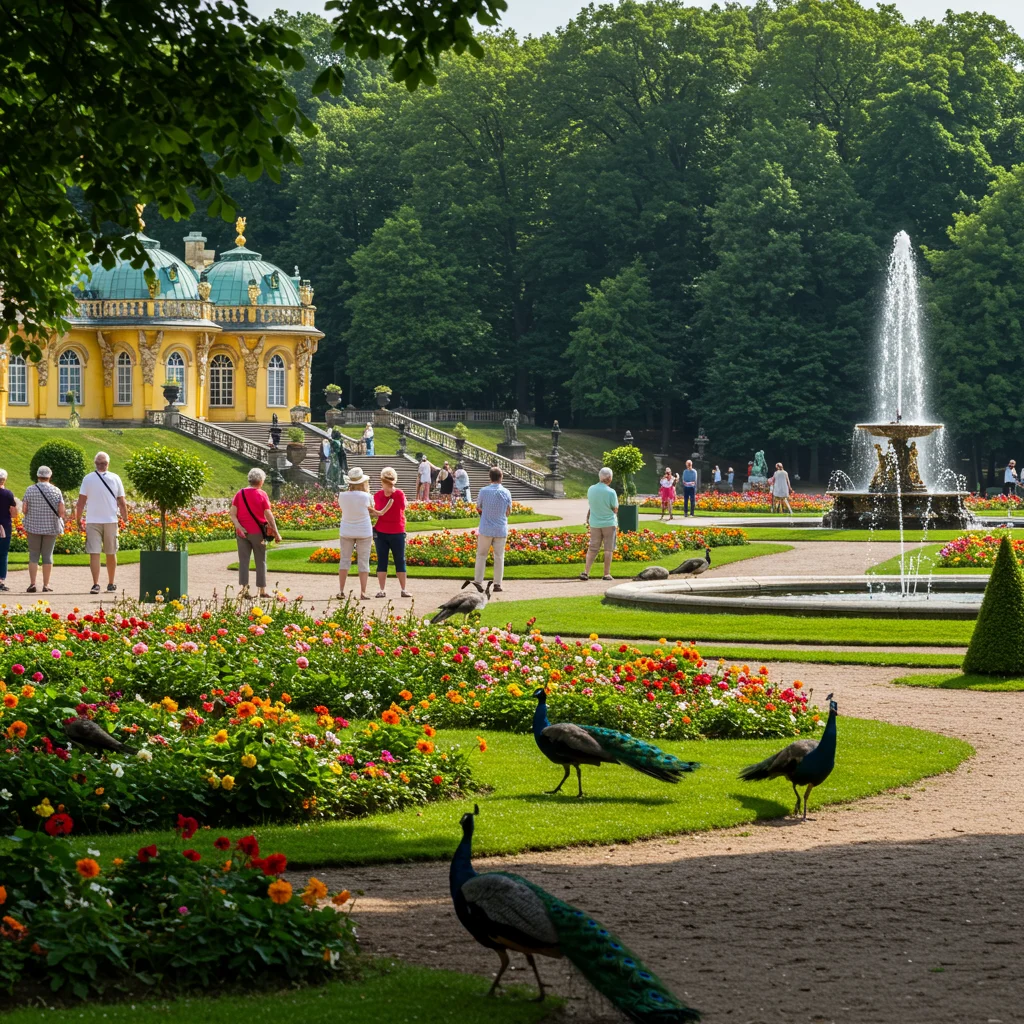 Exploring the Sanssouci Palace Gardens