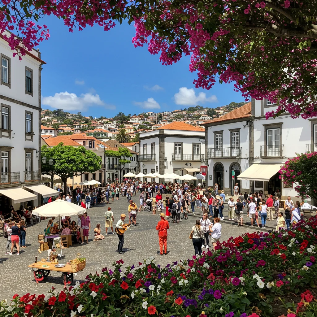 Funchal’s Vibrant Squares and Plazas