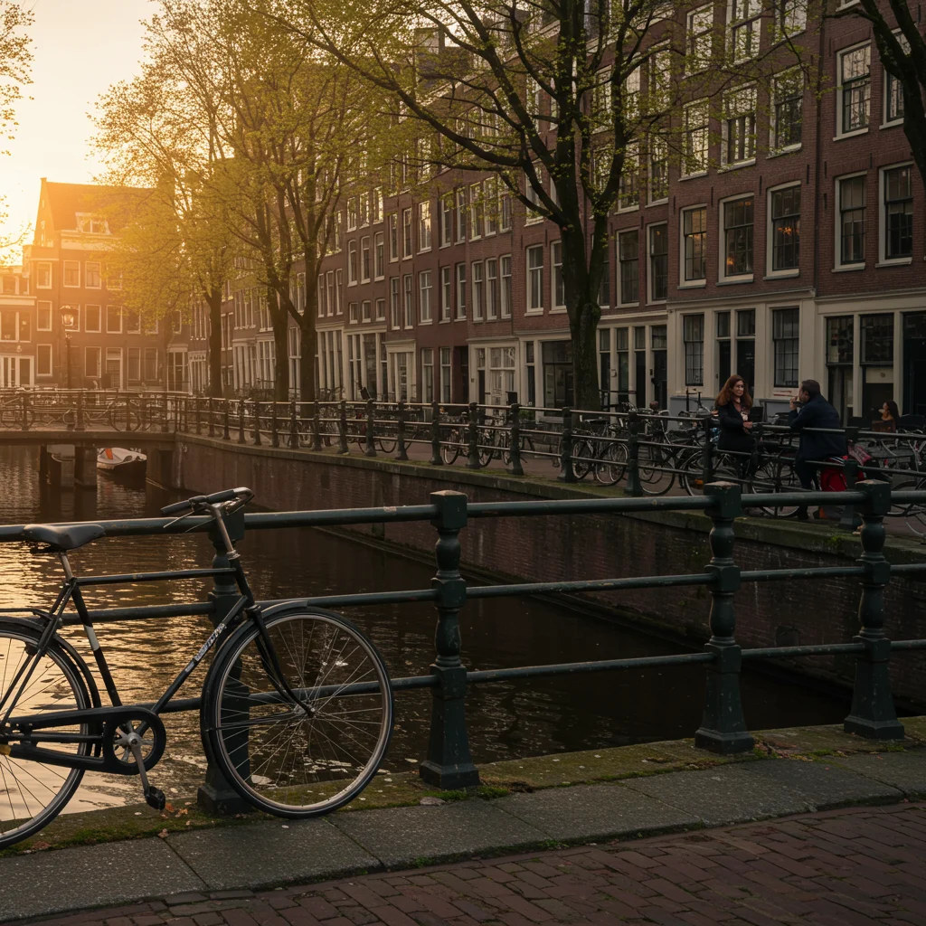 Getting an Early Start: Departure from Amsterdam