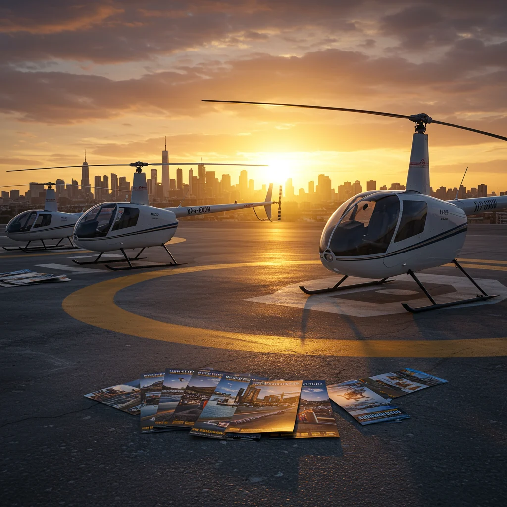 Helicopter Models Used for the Tour