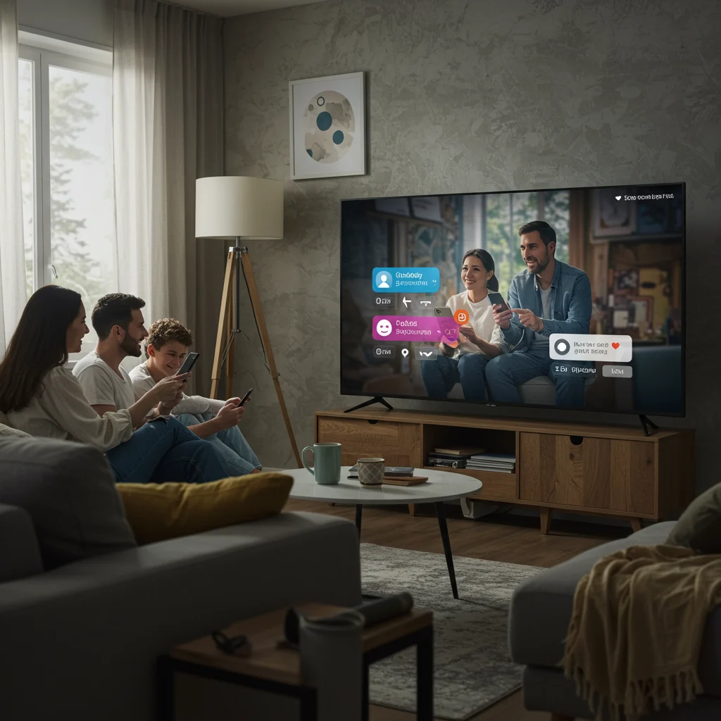 How Does Interactive TV Integrate with Social Media?