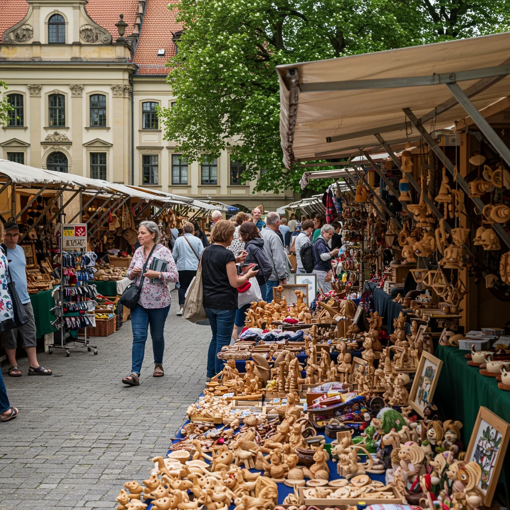 Shopping for Souvenirs in Potsdam