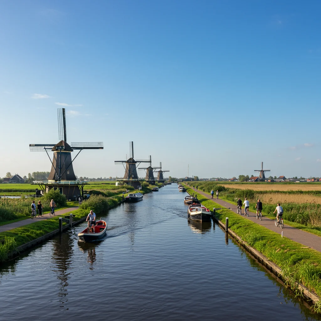 Traveling from Edam to Volendam