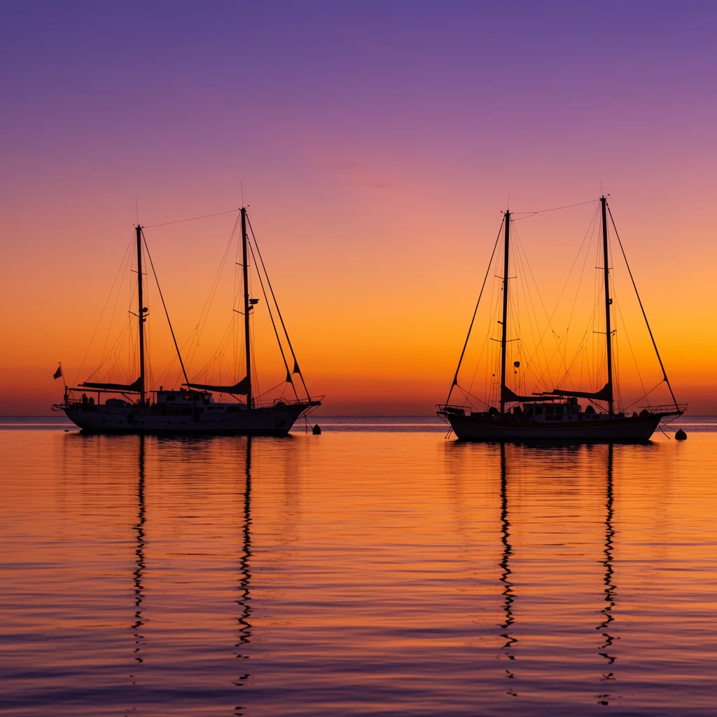 Types of Boats Used for Sunset Sails
