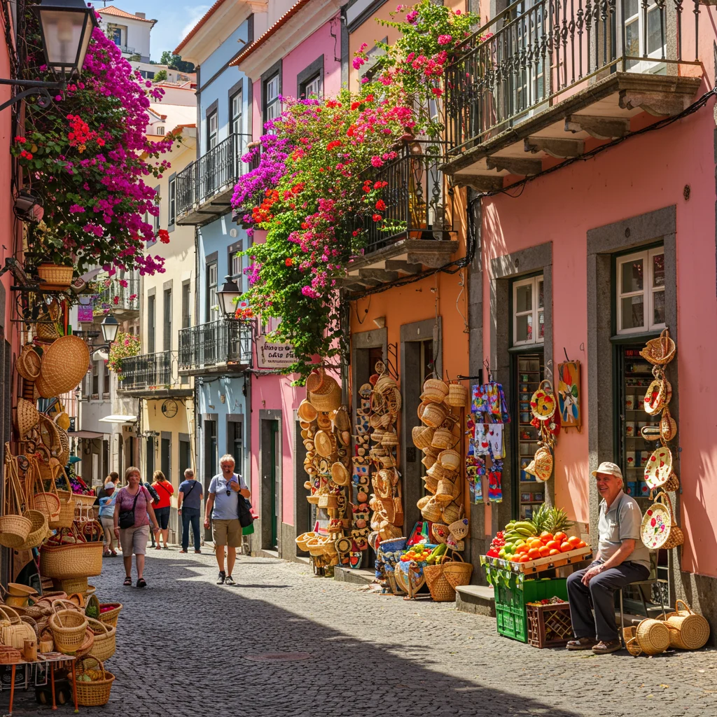 Walking Down Rua de Santa Maria