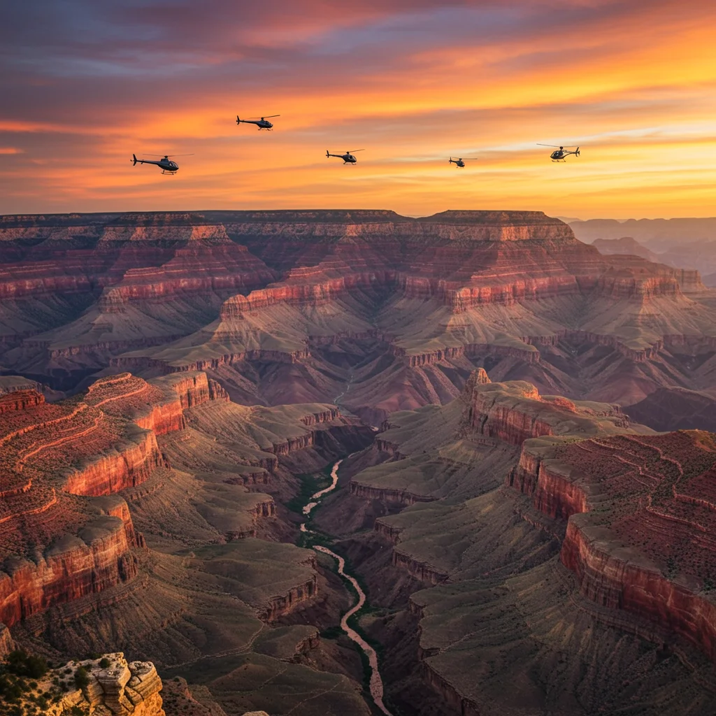 What Is Included in the Extended West Rim Helicopter Tour?