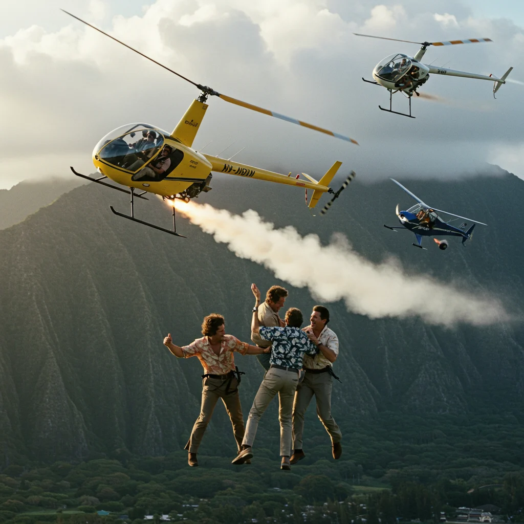 Famous Pilots and Stunt Coordinators from Magnum PI