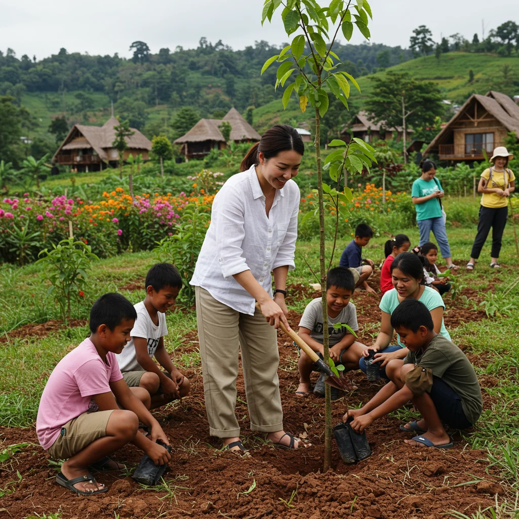 Giving Back: Philanthropy and Voluntourism in Luxury Travel