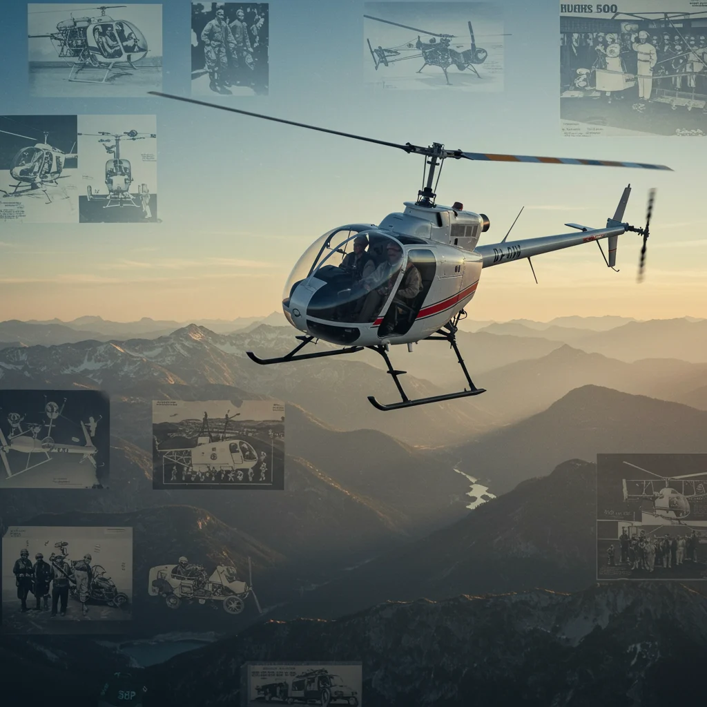 History of the Hughes 500 Helicopter