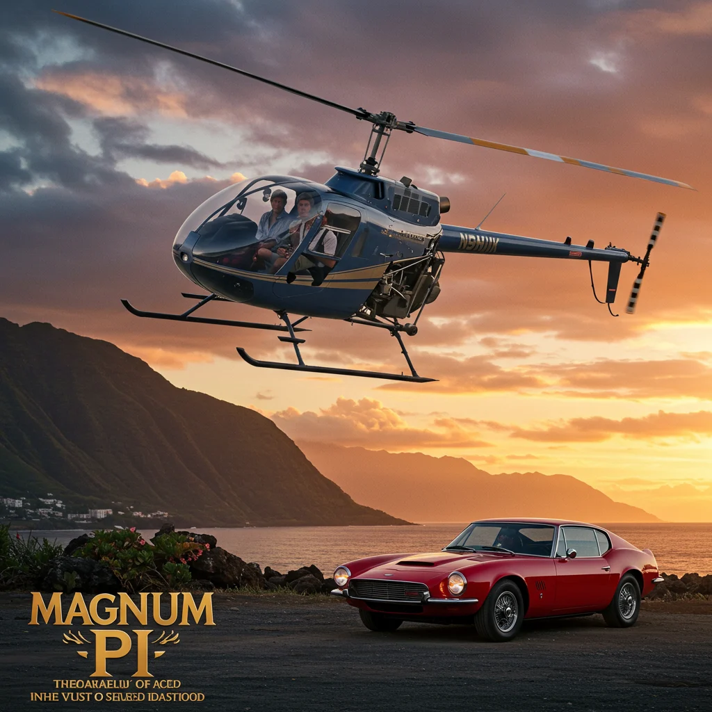 Introduction to Magnum PI and the Hughes 500 Helicopter