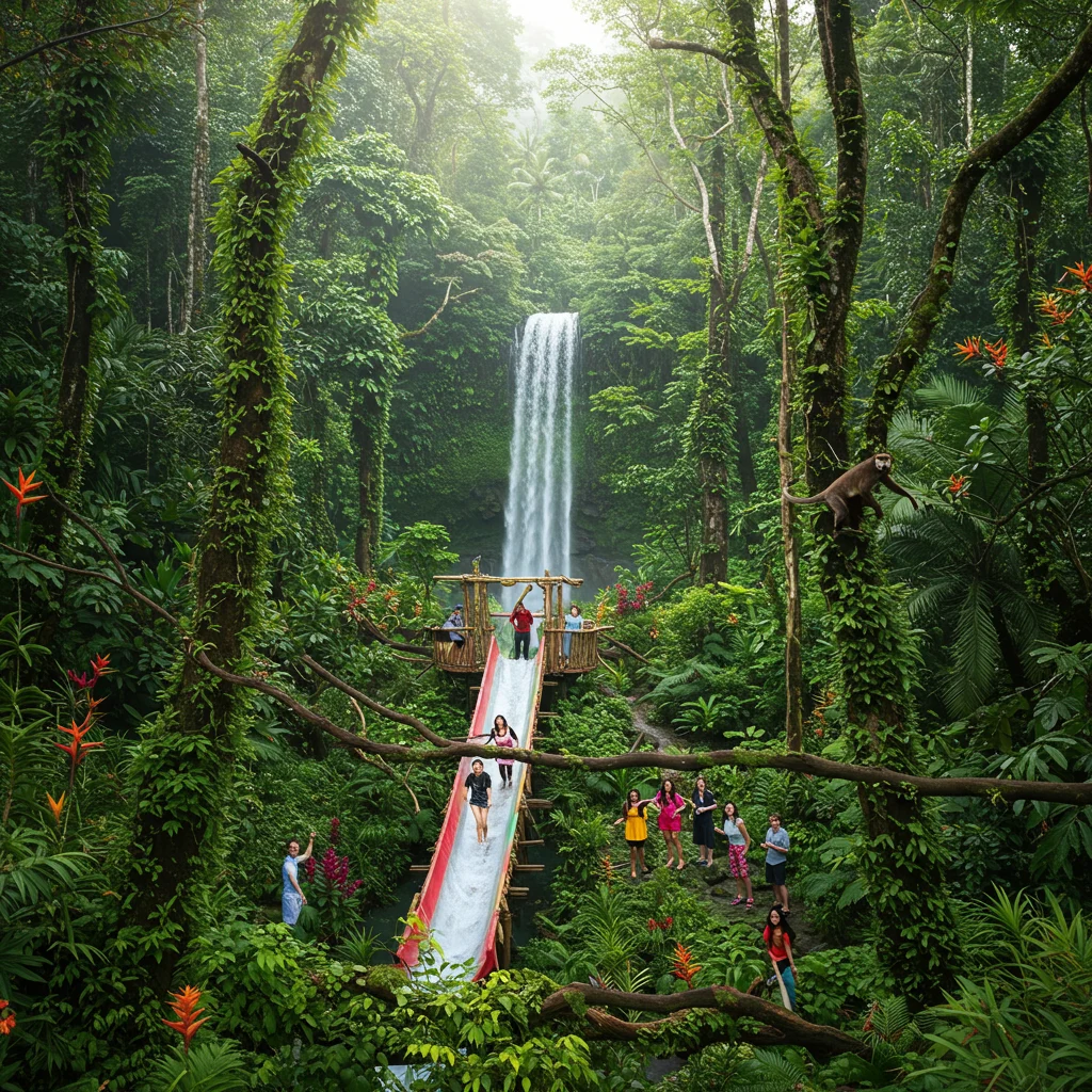 Introduction to the Half-Day El Yunque Rainforest and Waterslide Guided Tour