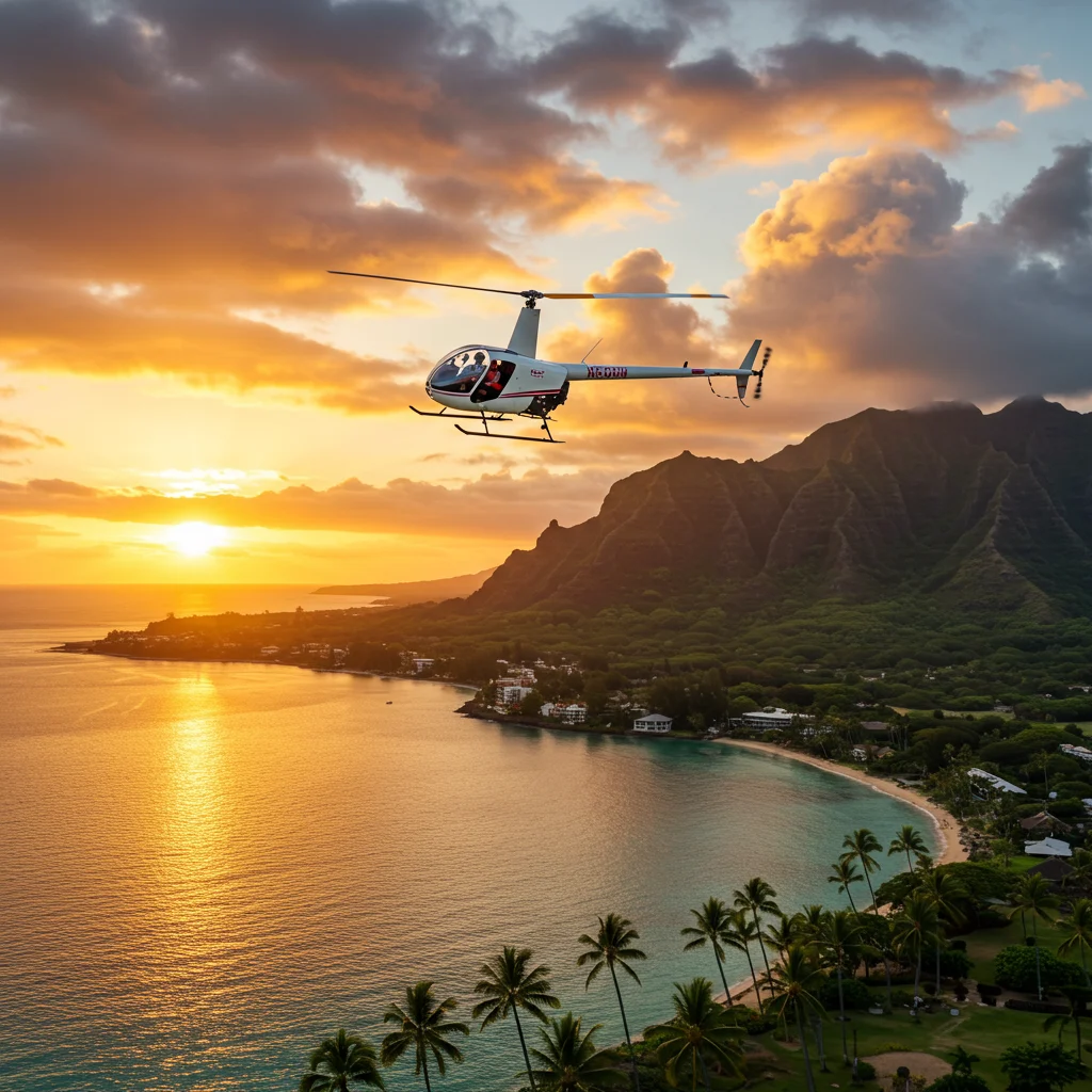 Magnum PI Helicopter Tours in Hawaii