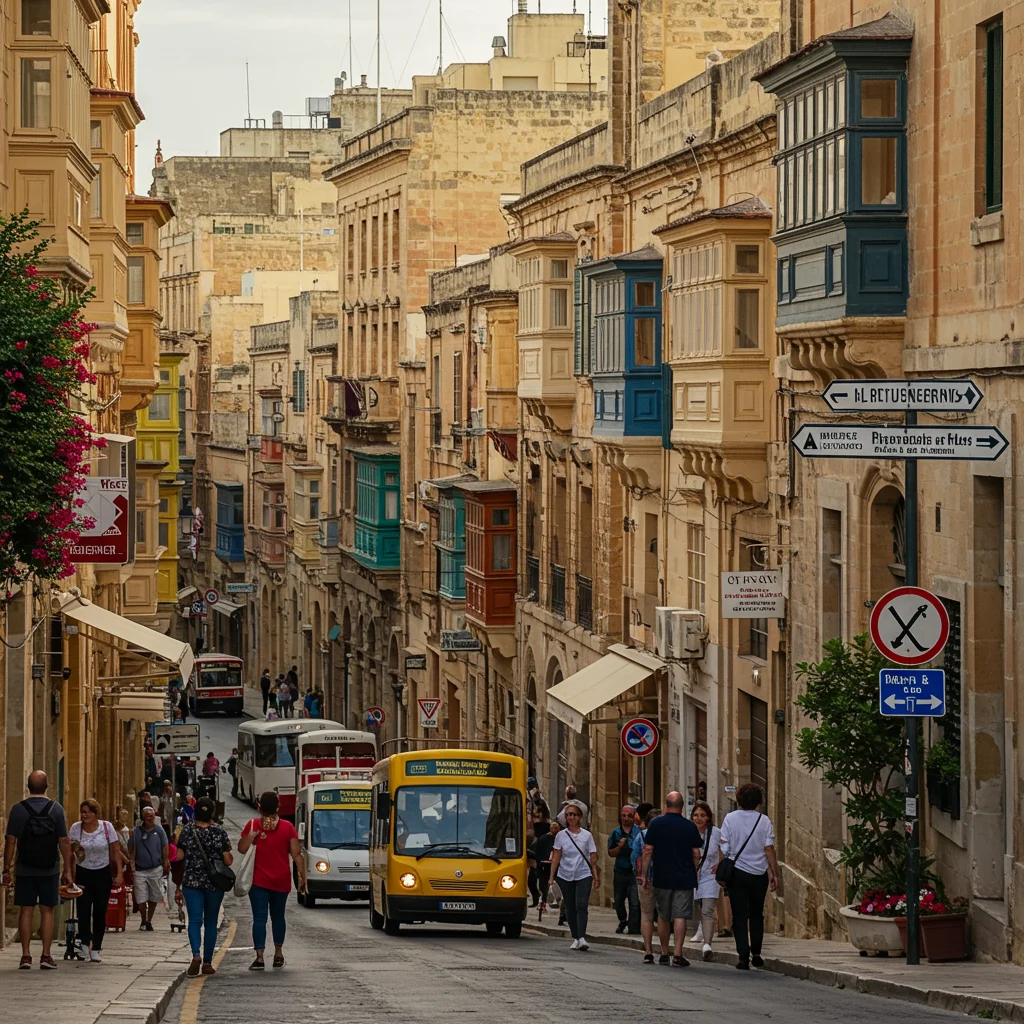 Practical Information: Getting to and Around Valletta