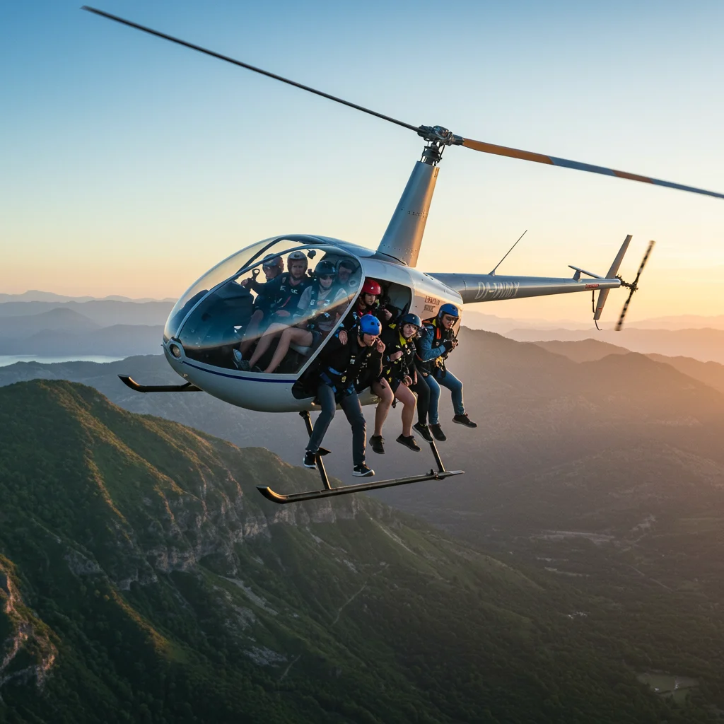Safety and Regulations for Doors-Off Helicopter Flights