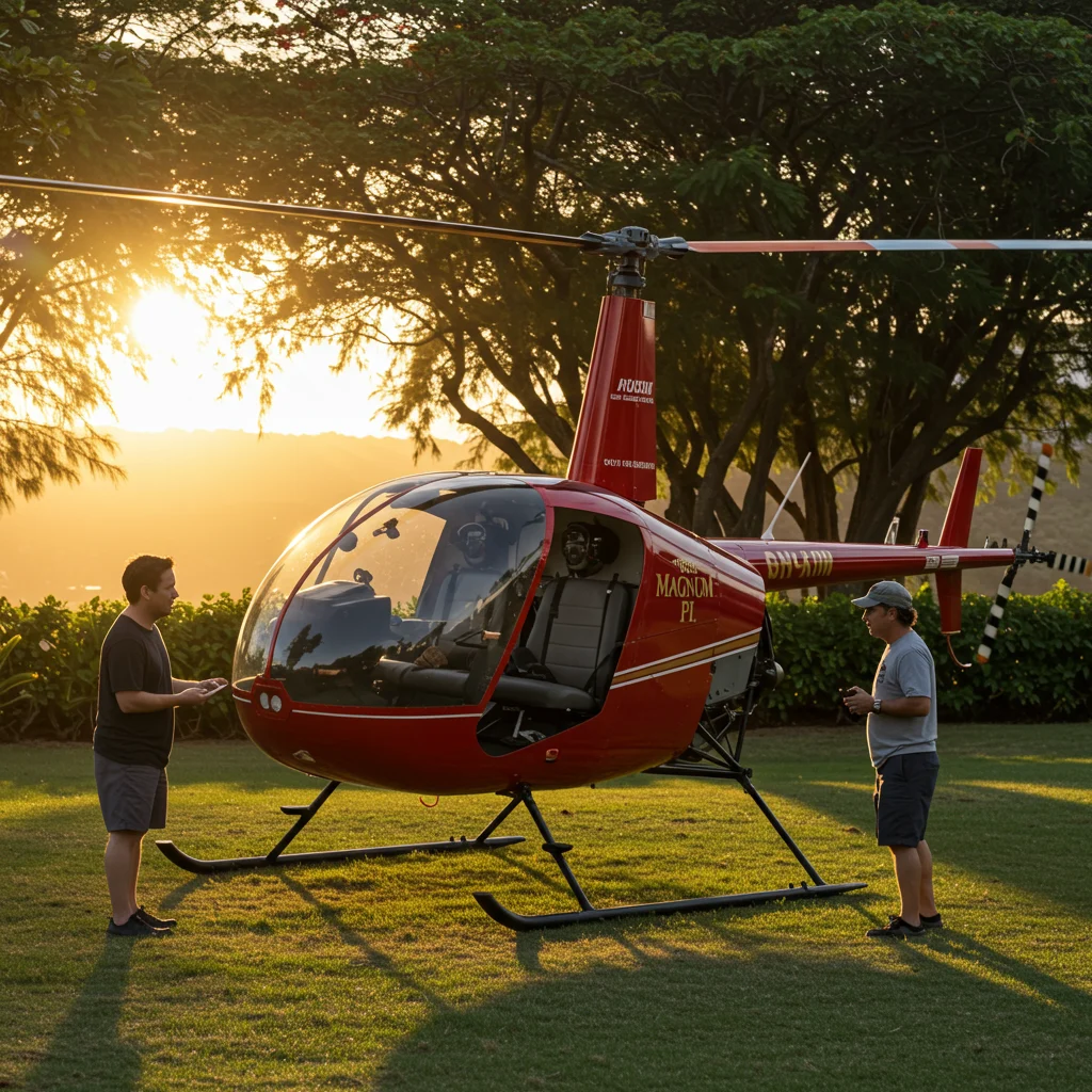 Who Owns the Original Magnum PI Helicopter Today?