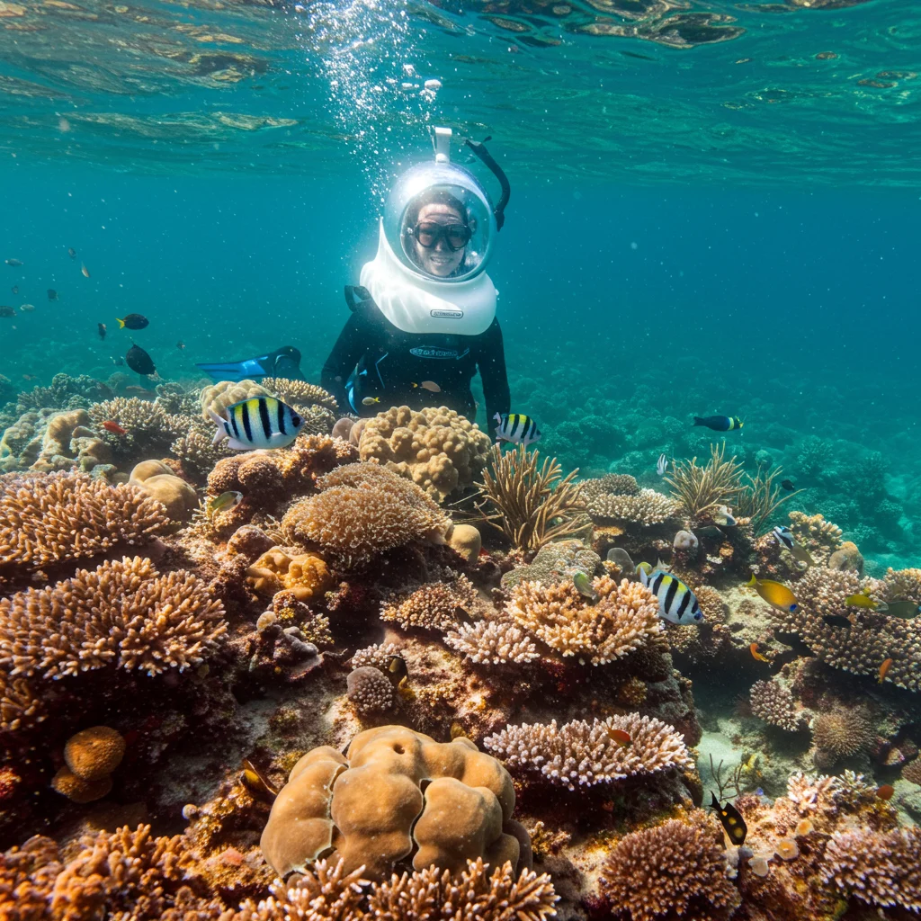 Why Try Helmet Diving in Boracay?