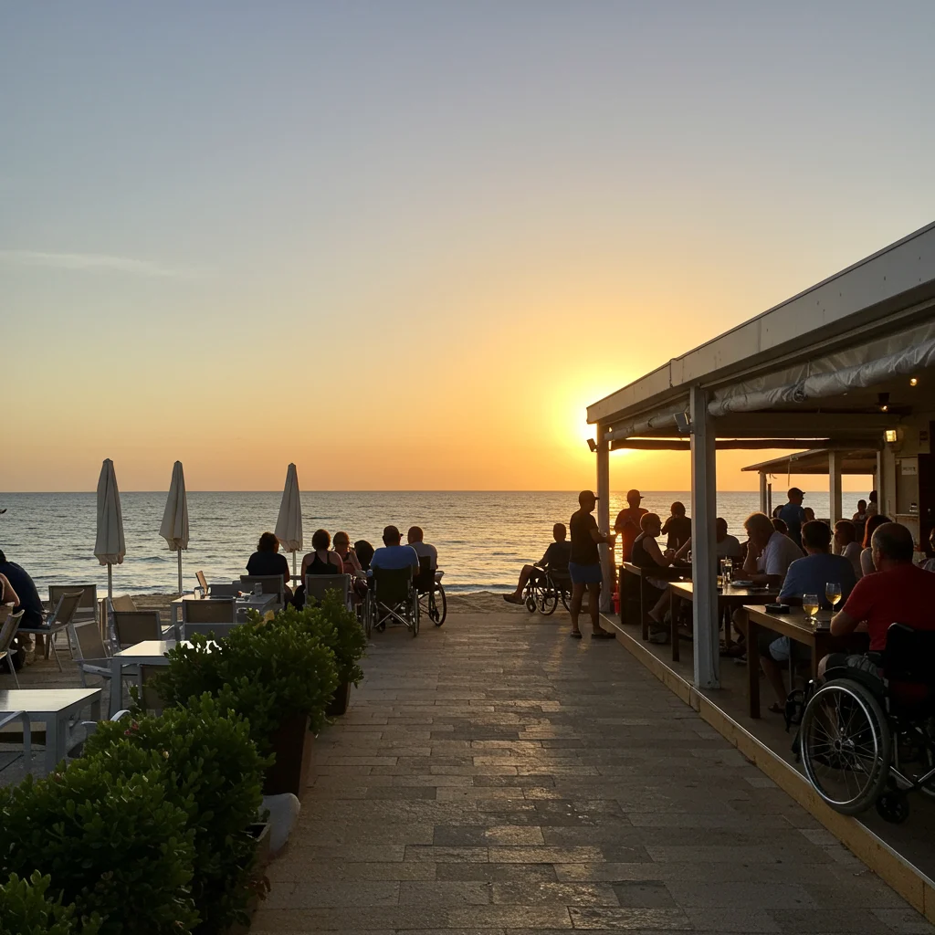 Accessibility at Café del Mar Malte