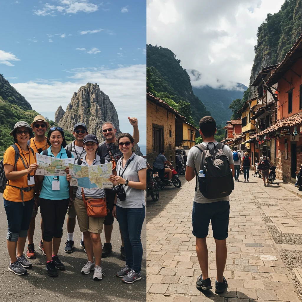 Booking a Guided Tour vs. Exploring Independently
