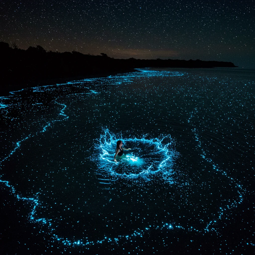 Can You Swim in the Bioluminescent Bay?