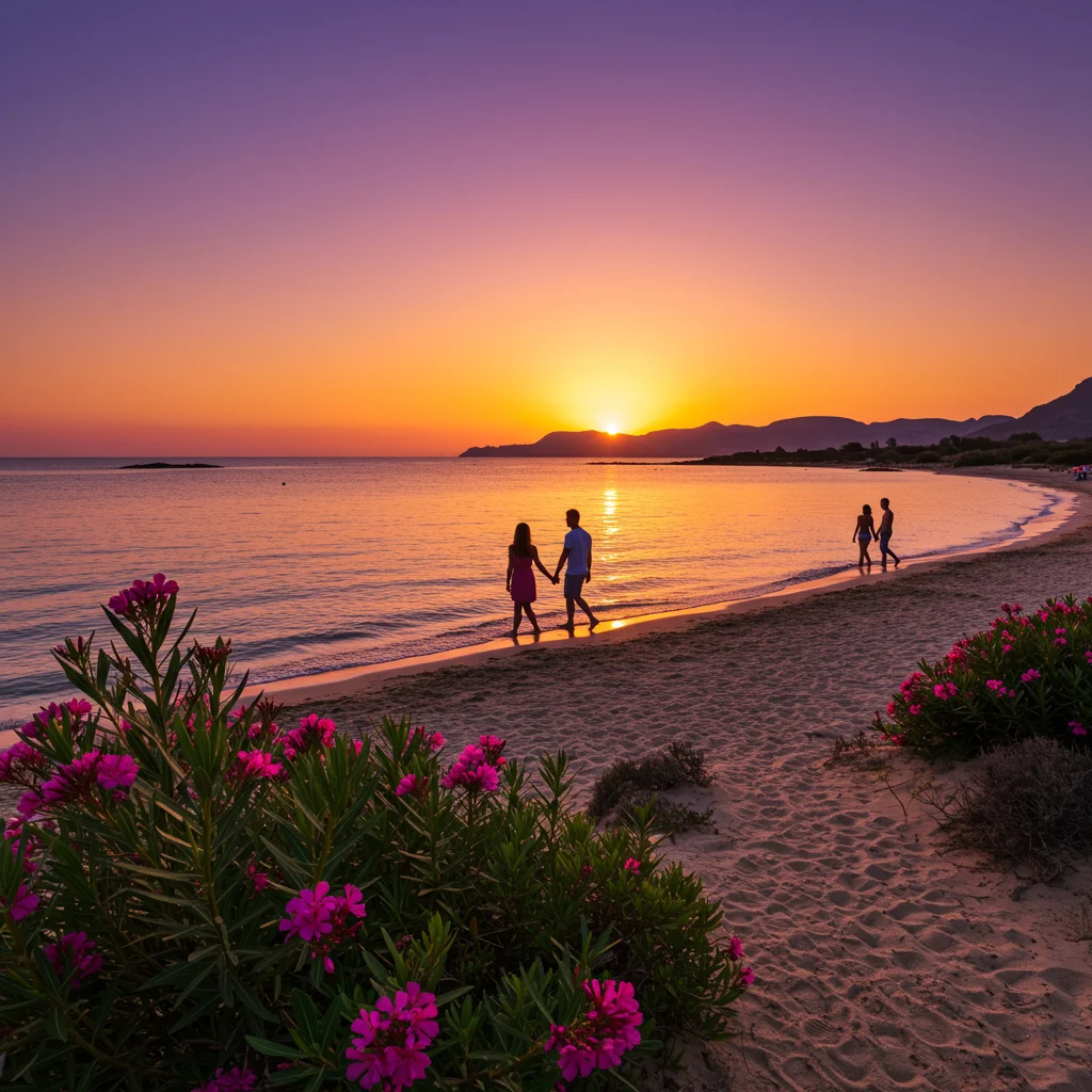 Élafonissi pour les couples : escapade romantique