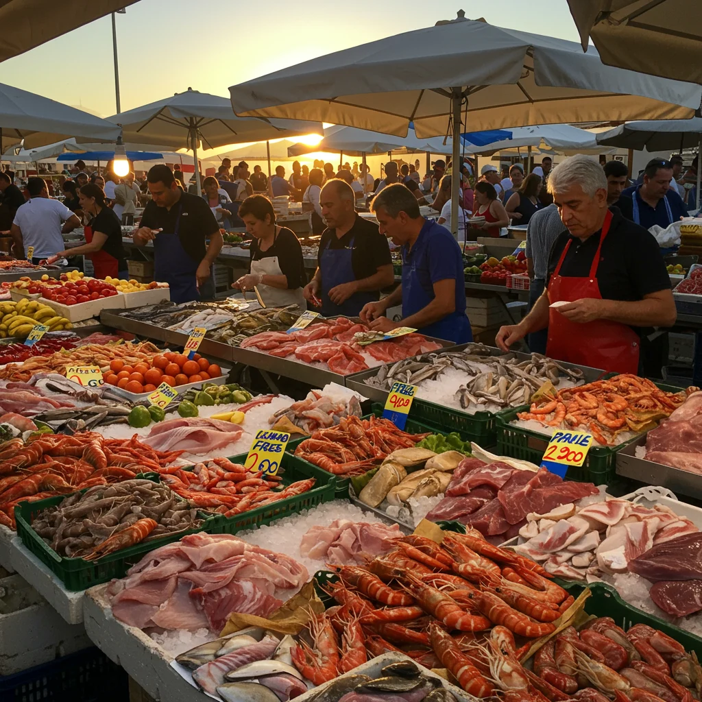 Food Experiences at Quarteira Market
