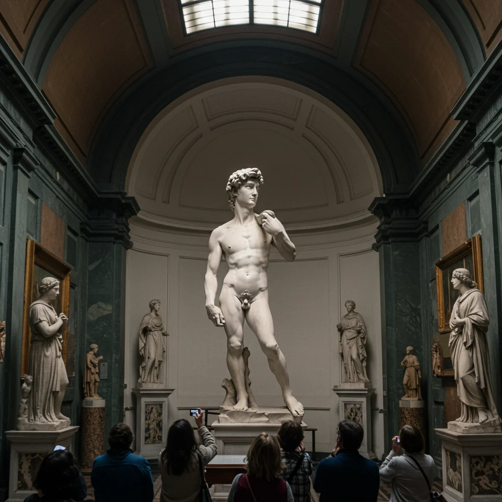 Galleria dell’Accademia – Hem för Michelangelos David