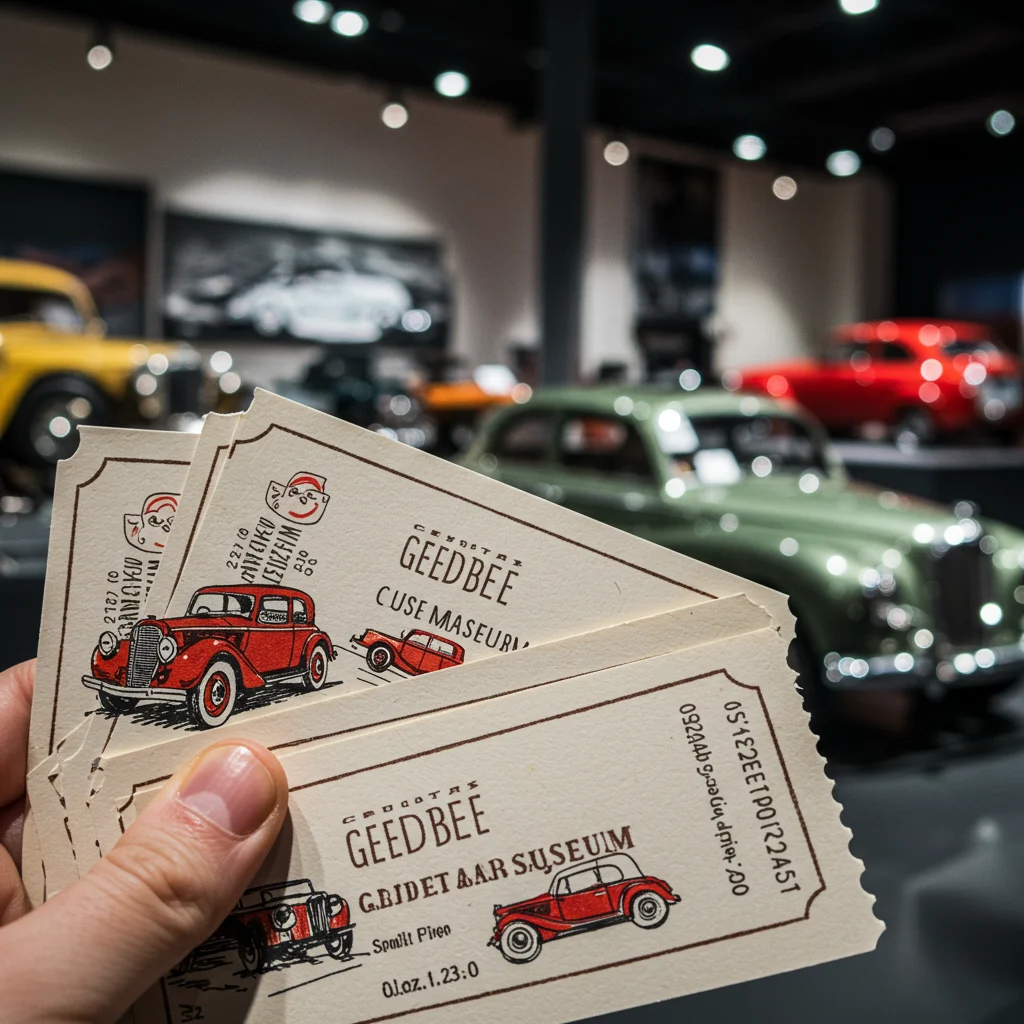 Gedee Car Museum Tickets Overview