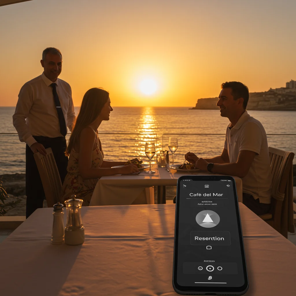 How to Make a Reservation at Café del Mar Malte